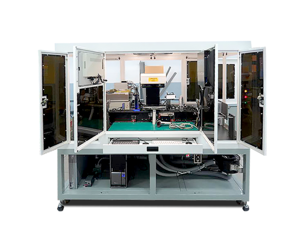 半自動 Dual Head IC 雕刻機